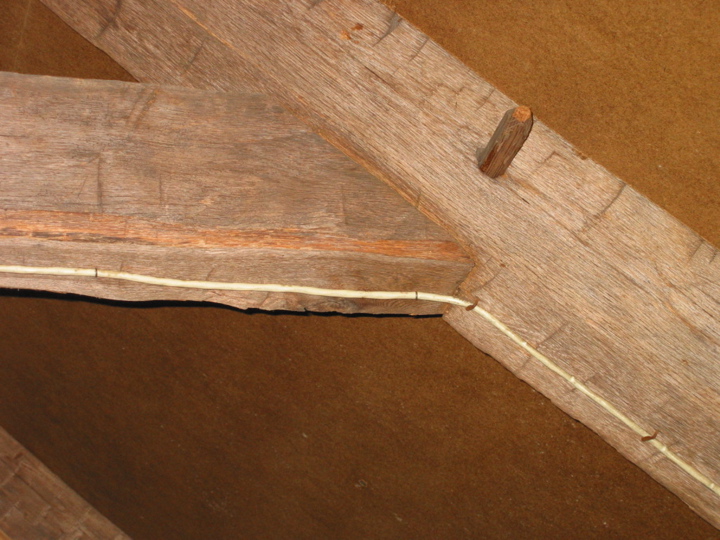 Pegged beams