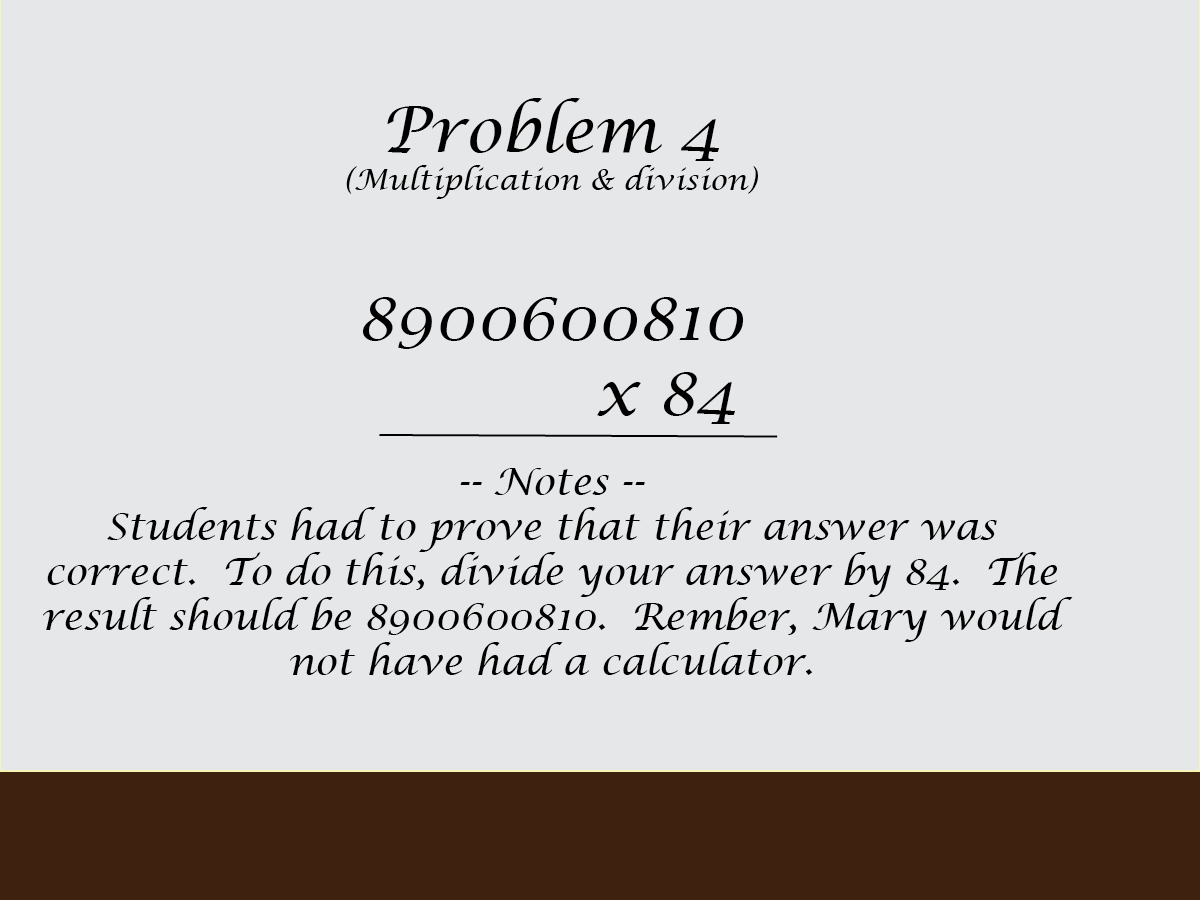 Problem 4